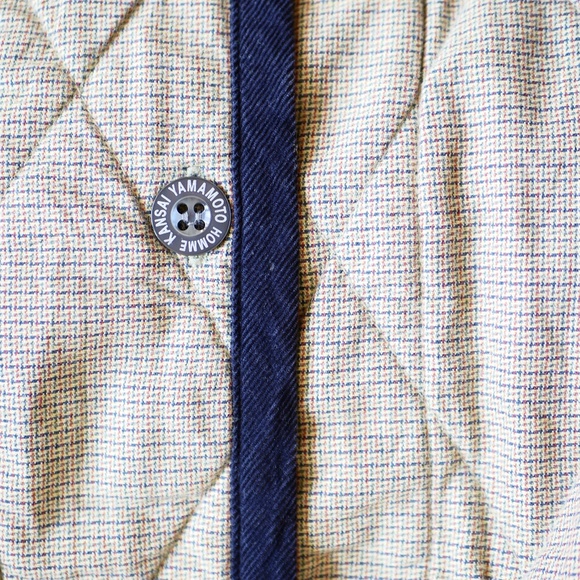 Kansai Yamamoto Homme Quilted Button up - Picture 6 of 11